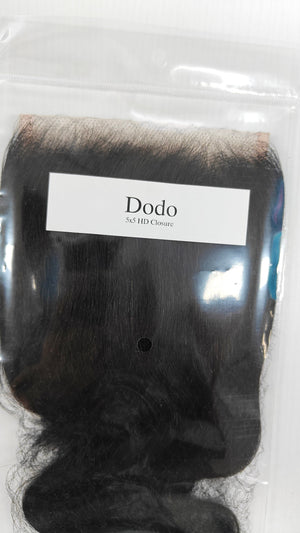 Dodo 5*5 Top Swiss HD Lace Closure with Clean hairline Clean Bleached Knots Apparel & Accessories > Clothing Accessories > Hair Accessories > Wigs > Lace Front Bob Wig LABHAIRS®