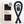 Load image into Gallery viewer, Labhairs Heatless Curling Set: Satin No-Heat Hair Curler with 2 Scrunchies & Shark Clip- Sleep-Friendly Overnight Curls, Zero Damage Apparel & Accessories > Clothing Accessories > Hair Accessories > Wig Accessories > Tools & Accessories LABHAIRS® Black