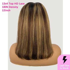 Clearance Sale|Only Last 1 In Stock Get Same As You Seen Apparel & Accessories > Clothing Accessories > Hair Accessories > Wigs > 13x6-lace-front-wig LABHAIRS® 13*4HD&12Inch
