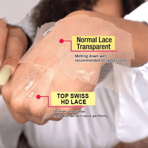 Ombre Ash Blonde Color Top Swiss HD Lace Raw Hair Lace Wig LABHAIRS®