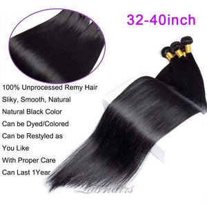 Labhairs 32-40inch 100% Virgin Human Hair Cuticle Aligned Bundles Can Be Dyed to #613 Apparel & Accessories > Clothing Accessories > Hair Accessories > Wigs > Lace Front Bob Wig LABHAIRS® 
