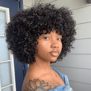 Super Volume Bang Wig With Afro Look LABHAIRS? 