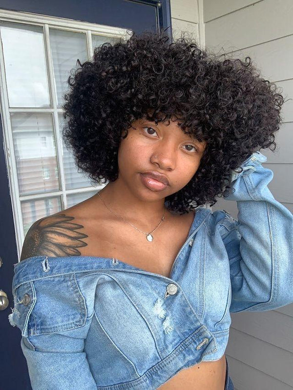 Super Volume Bang Wig With Afro Look LABHAIRS? 