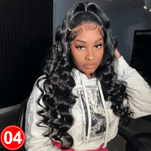 Labhairs Loose Curly | 4x4 Transparent Lace | 180% Density Human Hair LABHAIRS®