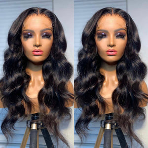 100% Real Glueless Undetectable HD Swiss Lace 5X5 Closure Wig With Clean Bleached Knots | Body Wave Apparel & Accessories > Clothing Accessories > Hair Accessories > Wigs > 5x5 Top Swiss HD Lace Closure Wig LABHAIRS® 