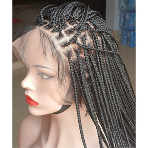 Braid Hair Full Lace 100% High Quality Human Hair Wig Apparel & Accessories > Clothing Accessories > Hair Accessories > Wigs > 360 Lace Wigs LABHAIRS® 