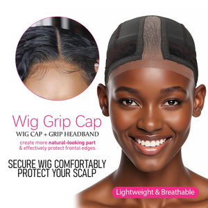 Labhairs Wig Grip Cap For Keeping Wigs in Place - Make Wig Be Glueless, One Size Fits All Apparel & Accessories > Clothing Accessories > Hair Accessories > Wig Accessories > Tools & Accessories LABHAIRS® Brown 