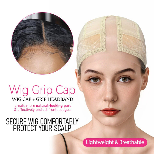 Labhairs Wig Grip Cap For Keeping Wigs in Place - Make Wig Be Glueless, One Size Fits All Apparel & Accessories > Clothing Accessories > Hair Accessories > Wig Accessories > Tools & Accessories LABHAIRS® 