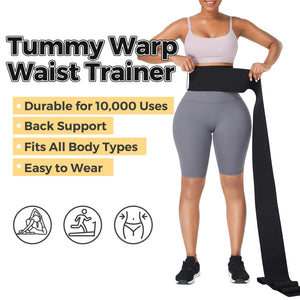 2025 Upgrade Waist Trainer for Women Adjustable Waist Trimmer Belt Bandage Wrap Long Torso Tummy Wraps Belly Body Shaper Apparel & Accessories > Clothing Accessories > Hair Accessories > Wig Accessories > Tools & Accessories LABHAIRS® 