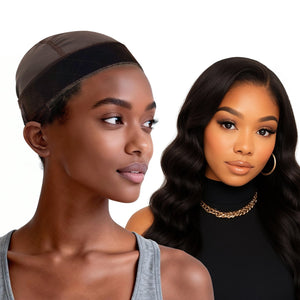 Labhairs Wig Grip Cap with Lace Edge – Non Slip Adjustable Wig Cap with Grip Band for Women, Glueless Breathable Under Wig Cap for Natural Hairline, One Size Fits All Apparel & Accessories > Clothing Accessories > Hair Accessories > Wig Accessories > Tools & Accessories LABHAIRS® Brown*1 