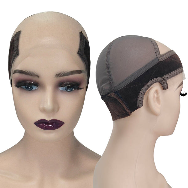 Labhairs Lace-MAX Wig Grip Cap for Women - Non Slip, Adjustable Wig Caps Holds Glueless Wigs Securely in Place, Reusable HD Lace Cap with Headband for Lace Front Wigs, One Size Fits All Apparel & Accessories > Clothing Accessories > Hair Accessories > Wig Accessories > Tools & Accessories LABHAIRS® Brown 