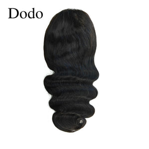 Dodo 100% Human Hair Body Wave Wig With Clean Hairline&Clean Bleached Knots Apparel & Accessories > Clothing Accessories > Hair Accessories > Wigs > Lace Front Bob Wig LABHAIRS® 
