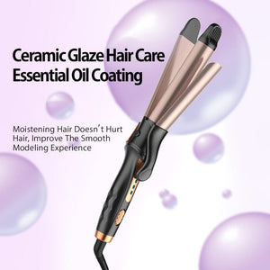 2-IN-1 Ceramic Glaze Coating No Hair Damage Curling Iron Apparel & Accessories > Clothing Accessories > Hair Accessories > Wig Accessories > Tools & Accessories LABHAIRS® 