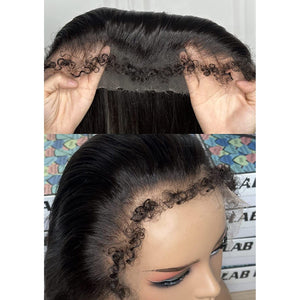 Labhairs Top Swiss HD Lace Real HD 4C baby hair edges Frontal&Closure LABHAIRS® 