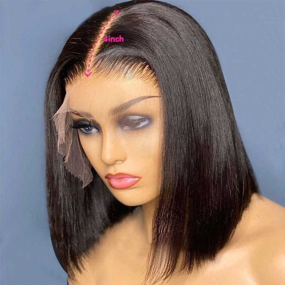 13*4 Top Swiss HD Lace Straight Bob&Wig Cap Kit Apparel & Accessories > Clothing Accessories > Hair Accessories > Wig Accessories > Tools & Accessories LABHAIRS® 