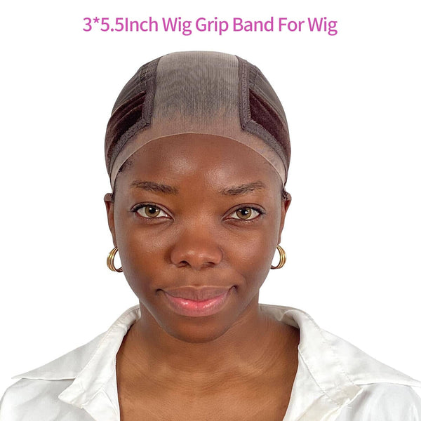 Labhairs Wig Grip Band For Keeping Wigs In Place More Full Cap-wide Transparent Lace For Lace Wig