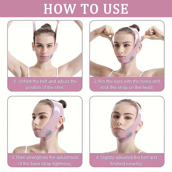 20Pcs Invisible Face Tape with Lifting Ropes Elastic Apparel & Accessories > Clothing Accessories > Hair Accessories > Wig Accessories > Tools & Accessories LABHAIRS® 