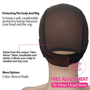 Labhairs Lace-MAX Wig Grip Cap for Women - Non Slip, Adjustable Wig Caps Holds Glueless Wigs Securely in Place, Reusable HD Lace Cap with Headband for Lace Front Wigs, One Size Fits All Apparel & Accessories > Clothing Accessories > Hair Accessories > Wig Accessories > Tools & Accessories LABHAIRS® 