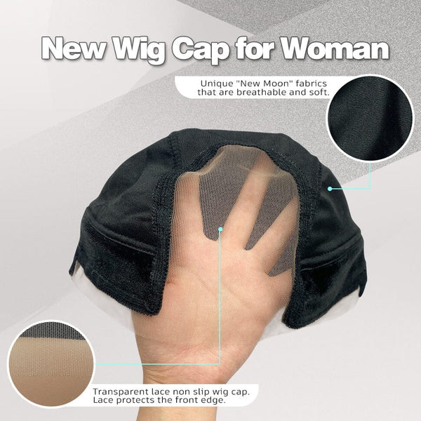 Full Transparent Lace Deep Curly Wig&Wig Cap Kit Apparel & Accessories > Clothing Accessories > Hair Accessories > Wig Accessories > Tools & Accessories LABHAIRS® 