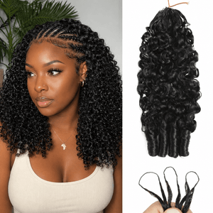 Shipping in 48Hrs Burmese Curly Crochet Human Hair Extensions Apparel & Accessories > Clothing Accessories > Hair Accessories > Wigs > Lace Front Bob Wig LABHAIRS® 