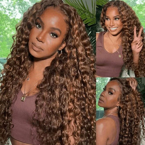 200% Density 5x5 Top Glueless Swiss HD Lace Ombre Kinky Curly Wig Apparel & Accessories > Clothing Accessories > Hair Accessories > Wigs > 5x5 Top Swiss HD Lace Closure Wig LABHAIRS® 