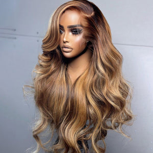 Honey Blonde Piano Color Top Swiss HD Lace|Straight |Loose Body Wave|Deep Wave Apparel & Accessories > Clothing Accessories > Hair Accessories > Wigs > 13x6-lace-front-wig LABHAIRS® 