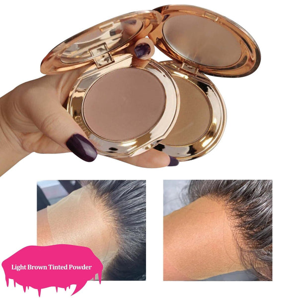 New Nude Color Wig Grip Cap For Keeping Wigs In Place Transparent Lace LABHAIRS® Medium 1PC Tinted Powder