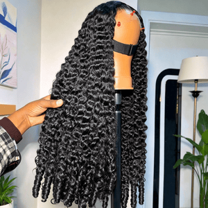 New Burmese Curly Undetectable Glueless Top Swiss HD Lace Wig Apparel & Accessories > Clothing Accessories > Hair Accessories > Wigs > Lace Front Bob Wig LABHAIRS® 