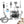 WHALL 5-in-1 Pet Grooming Vacuum Cleaner: 3-Speed Modes, Large 3L Dustbin, Low-Noise Design for Dog Hair Removal LABHAIRS® 