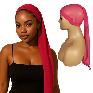 Labhairs Hairweave Sleeve for Locs, Lightweight & Breathable Drawstring Cap for Braids, Dreadlocks, Wig Styling & Protective Hair Care Apparel & Accessories > Clothing Accessories > Hair Accessories > Wig Accessories > Tools & Accessories LABHAIRS® 