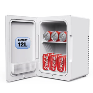 Thrylonx 12L Mini Portable Compact Fridge,Warmer Small Refrigerators LABHAIRS® 