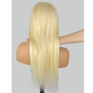 Only 1 Left|4*4 Transparent Lace Blonde Straight Lace Wig Apparel & Accessories > Clothing Accessories > Hair Accessories > Wigs > Colorful Wig LABHAIRS® 