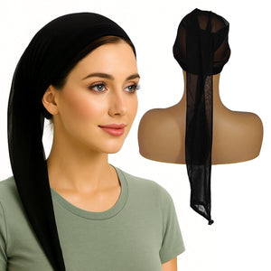 Labhairs Hairweave Sleeve for Locs, Lightweight & Breathable Drawstring Cap for Braids, Dreadlocks, Wig Styling & Protective Hair Care Apparel & Accessories > Clothing Accessories > Hair Accessories > Wig Accessories > Tools & Accessories LABHAIRS® 