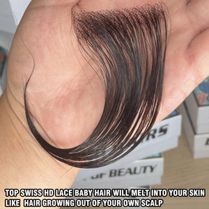 Invisible Top Swiss HD Lace Reuseable Baby Hair&Keeping Wigs In Place Wig Cap Kit Apparel & Accessories > Clothing Accessories > Hair Accessories > Wig Accessories > Tools & Accessories LABHAIRS® 
