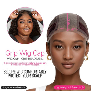 Labhairs Buy 4 Get 5 Wig Grip Cap For Keeping Wigs In Place Transparent Lace Kit LABHAIRS® 