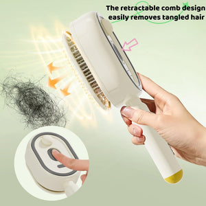 Electric 2-in-1 Mist Hair Brush for Effortless Detangling & Styling Apparel & Accessories > Clothing Accessories > Hair Accessories > Wig Accessories > Tools & Accessories LABHAIRS® 