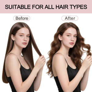 Labhairs Heatless Curling Set: Satin No-Heat Hair Curler with 2 Scrunchies & Shark Clip- Sleep-Friendly Overnight Curls, Zero Damage Apparel & Accessories > Clothing Accessories > Hair Accessories > Wig Accessories > Tools & Accessories LABHAIRS® 