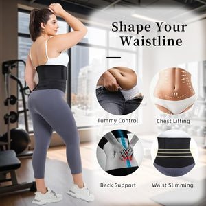 2025 Upgrade Waist Trainer for Women Adjustable Waist Trimmer Belt Bandage Wrap Long Torso Tummy Wraps Belly Body Shaper Apparel & Accessories > Clothing Accessories > Hair Accessories > Wig Accessories > Tools & Accessories LABHAIRS® 