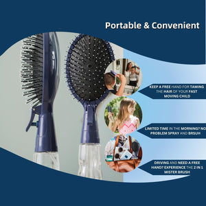 2IN1 Hair Brush For Wet & Dry Hair Styling Portable Convenient Hair Tool Apparel & Accessories > Clothing Accessories > Hair Accessories > Wig Accessories > Tools & Accessories LABHAIRS® 
