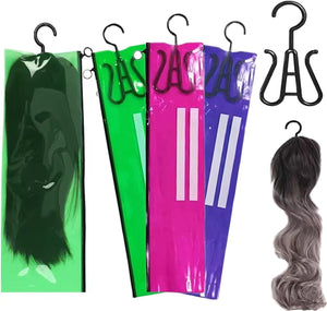 10 Pcs Wig Hanger Portable Wig Stand Wig Dryer Apparel & Accessories > Clothing Accessories > Hair Accessories > Wig Accessories > Tools & Accessories LABHAIRS® 