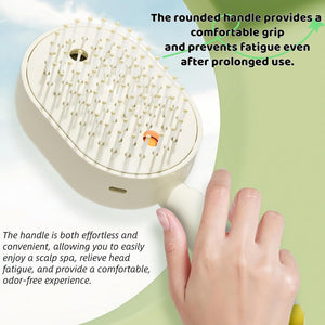 Electric 2-in-1 Mist Hair Brush for Effortless Detangling & Styling Apparel & Accessories > Clothing Accessories > Hair Accessories > Wig Accessories > Tools & Accessories LABHAIRS® 