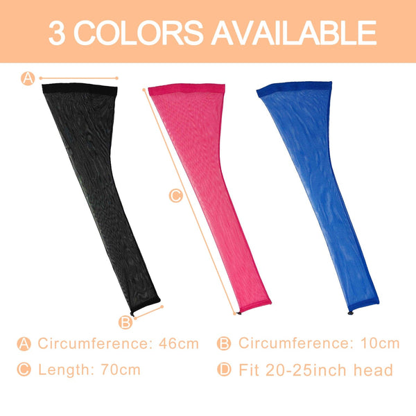 Labhairs Hairweave Sleeve for Locs, Lightweight & Breathable Drawstring Cap for Braids, Dreadlocks, Wig Styling & Protective Hair Care Apparel & Accessories > Clothing Accessories > Hair Accessories > Wig Accessories > Tools & Accessories LABHAIRS® 