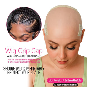 Labhairs Lace-MAX Wig Grip Cap - Holds Glueless Wig Securely in Place, One Size Fits All Apparel & Accessories > Clothing Accessories > Hair Accessories > Wig Accessories > Tools & Accessories LABHAIRS® 