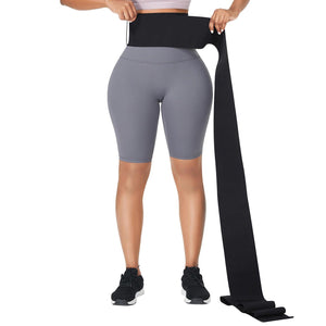 2025 Upgrade Waist Trainer for Women Adjustable Waist Trimmer Belt Bandage Wrap Long Torso Tummy Wraps Belly Body Shaper Apparel & Accessories > Clothing Accessories > Hair Accessories > Wig Accessories > Tools & Accessories LABHAIRS® BLACK 