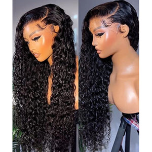 Clean Bleached Knots Free Part 360 Top Swiss HD Lace Deep Curly Labhairs Apparel & Accessories > Clothing Accessories > Hair Accessories > Wigs > 360 Lace Wigs LABHAIRS® 