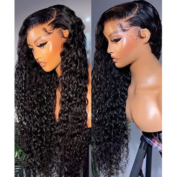 Full Transparent Lace Deep Curly Wig&Wig Cap Kit Apparel & Accessories > Clothing Accessories > Hair Accessories > Wig Accessories > Tools & Accessories LABHAIRS® 