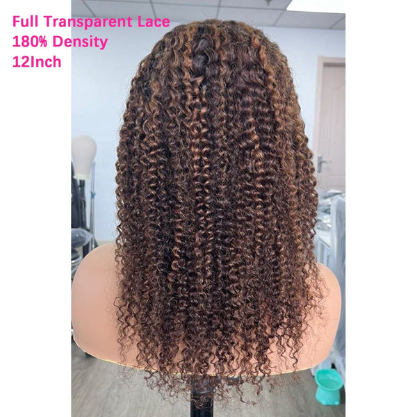 Clearance Sale|Only Last 1 In Stock Get Same As You Seen Apparel & Accessories > Clothing Accessories > Hair Accessories > Wigs > 13x6-lace-front-wig LABHAIRS® Full Transparent&14Inch 