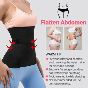 2025 Upgrade Waist Trainer for Women Adjustable Waist Trimmer Belt Bandage Wrap Long Torso Tummy Wraps Belly Body Shaper Apparel & Accessories > Clothing Accessories > Hair Accessories > Wig Accessories > Tools & Accessories LABHAIRS® 