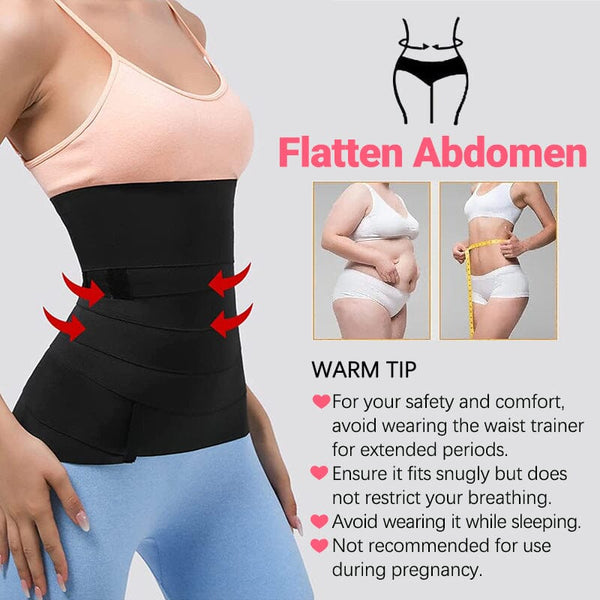 2025 Upgrade Waist Trainer for Women Adjustable Waist Trimmer Belt Bandage Wrap Long Torso Tummy Wraps Belly Body Shaper Apparel & Accessories > Clothing Accessories > Hair Accessories > Wig Accessories > Tools & Accessories LABHAIRS® 