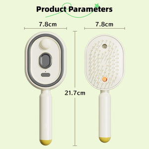 Electric 2-in-1 Mist Hair Brush for Effortless Detangling & Styling Apparel & Accessories > Clothing Accessories > Hair Accessories > Wig Accessories > Tools & Accessories LABHAIRS® 